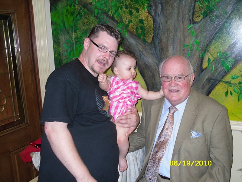 Walter with Don & Calen Clary